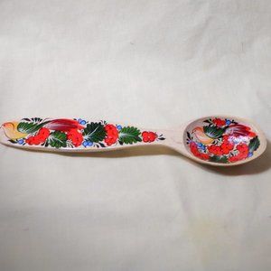 Hand Painted UKRAINIAN SPOON - 11 Inches in Length